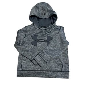 Under Armour Gray Kids Hoodie kids YXS/JTP